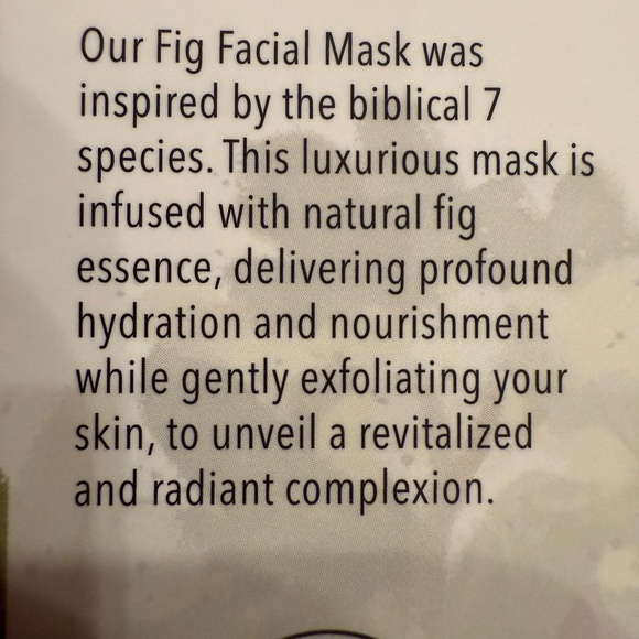 Fig Facial Mask by The Even Odem  Family Soap - Picture 3 of 4